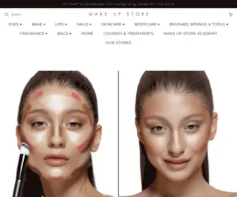 Makeupstore.se(Make Up Store Int AB) Screenshot