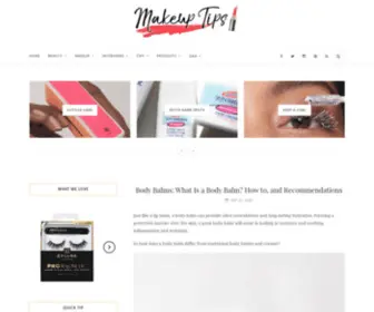 Makeuptips-Blog.com(Makeup Tips) Screenshot