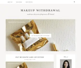 Makeupwithdrawal.com(Makeup Withdrawal) Screenshot