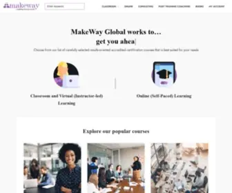 Makewayglobal.com(MakeWay Global) Screenshot