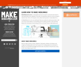 Makewebcomics.com(Makewebcomics) Screenshot