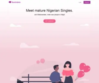 Makewedate.com(Quickdate) Screenshot