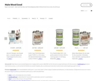 Makewoodgood.com(Make Wood Good) Screenshot