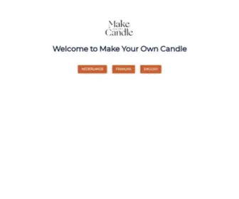 Makeyourowncandle.com(Make Your Own Candle) Screenshot