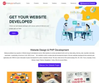 Makeyoursoftware.com(Website Design Classified Software & Directory Script in php) Screenshot