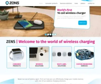 Makezens.com(Wireless chargers empowering your freedom) Screenshot