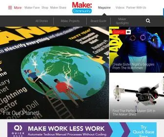 Makezine.com(Make) Screenshot