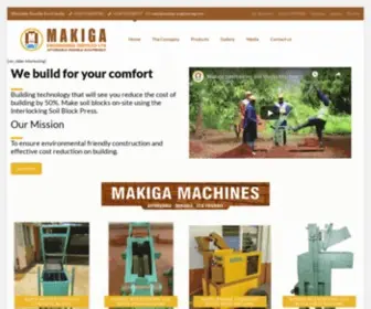 Makiga-Engineering.com(Makiga Engineering Services Ltd) Screenshot