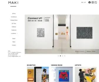 Makigallery.com(MAKI) Screenshot