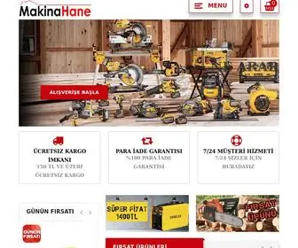 Makinahane.com(Dewalt matkap) Screenshot