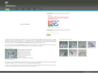 Makindustries.net(Manufacturers of Diamond Tools) Screenshot