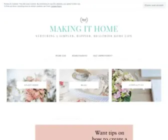 Making-IT-Home.net(Making It Home) Screenshot