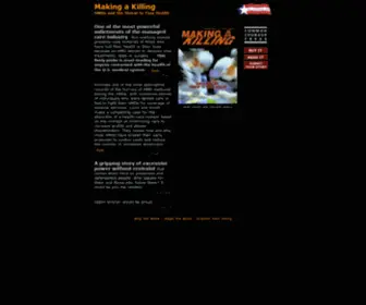 Makingakilling.org(Making a Killing) Screenshot