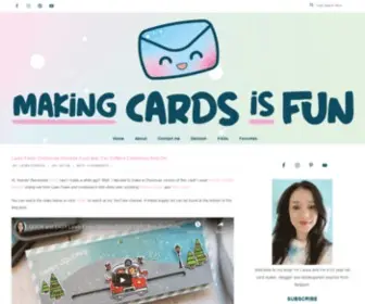 Makingcardsisfun.com(Making Cards Is Fun) Screenshot