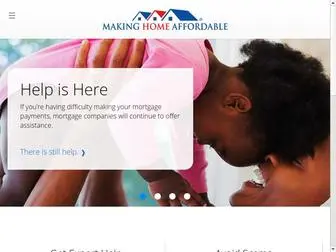 Makinghomeaffordable.gov(Making Home Affordable) Screenshot