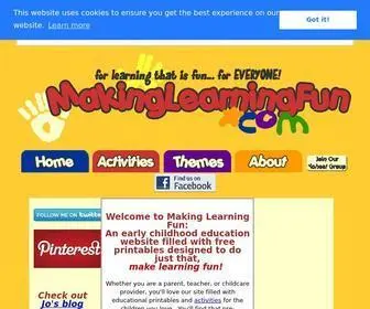 Makinglearningfun.com(Making Learning Fun) Screenshot