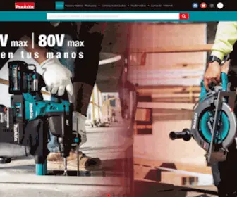Makita.com.mx(Makita México Oficial) Screenshot