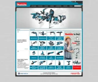 Makita.com.tr(Makita T) Screenshot