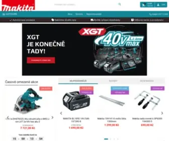 Makitanaradi.cz(Makita nářadí) Screenshot