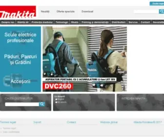 Makita.ro(Makita Romania) Screenshot