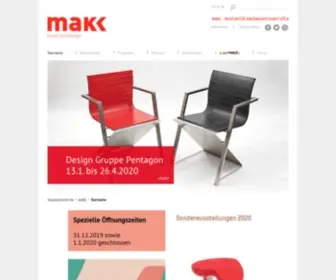 Makk.de(Museum für Angewandte Kunst Köln) Screenshot