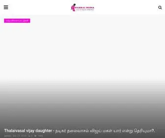 Makkalmedia.com(Thats Tamil) Screenshot