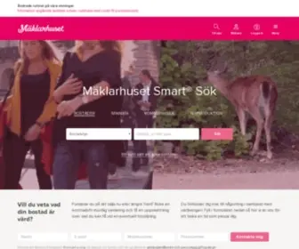 Maklarhuset.se(Mäklare & Fastighetsmäklare) Screenshot