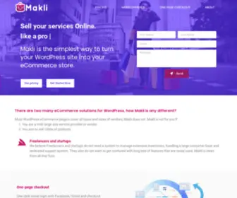 Makli.com(Aurora Advisors) Screenshot