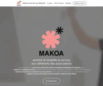 Makoa.fr(Expert des associations professionnelles) Screenshot