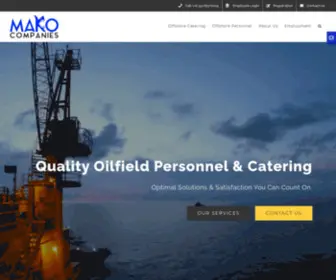 Makocompanies.com(Mako Companies) Screenshot