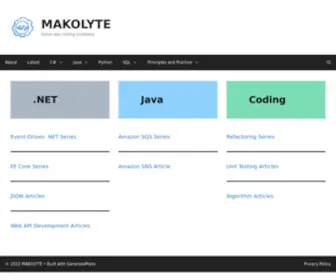 Makolyte.com(Solve real coding problems) Screenshot