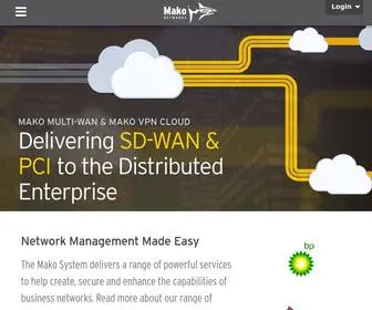 Makonetworks.com(Mako Networks) Screenshot