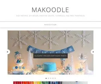 Makoodle.com Screenshot