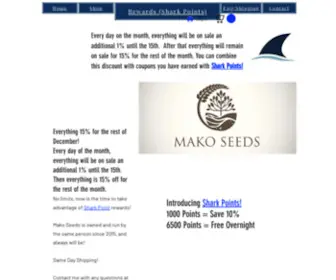 Makoseeds.com(Bulk Seeds Same Day Shipping) Screenshot