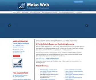Makoweb.com(Mako Web) Screenshot