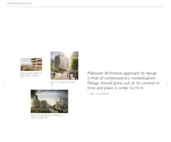 Makowerarchitects.com(Makower Architects) Screenshot