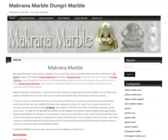 Makranamarble.org(Makrana Marble) Screenshot