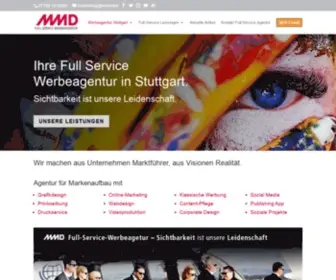 Makro-Medien-Dienst.de(Werbeagentur in Stuttgart) Screenshot