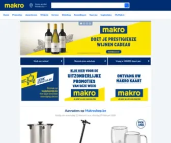 Makro.be(makro) Screenshot
