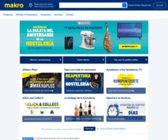 Makro.es(Distribución a hostelería) Screenshot