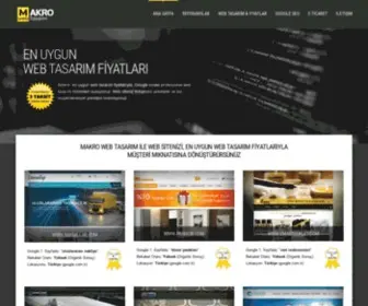Makrobilisim.net(Hesaplı Web Tasarım Fiyatları & Web Sitesi Tasarımı) Screenshot