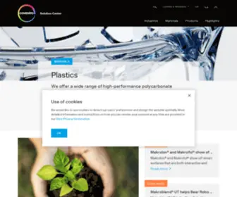 Makrolon.de(Covestro AG) Screenshot