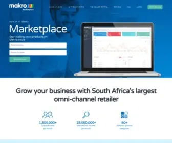 Makromarketplace.co.za(Makromarketplace) Screenshot