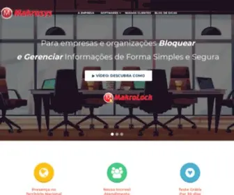 Makrosys.com.br(Makrosys Tecnologia da Informação) Screenshot