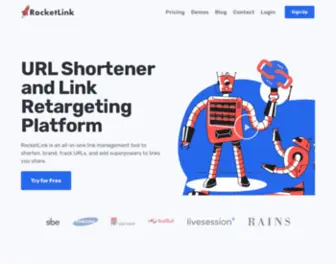 Maks.link(#1 link retargeting platform for marketers and brands) Screenshot