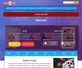Maksatbatak.com(Batak Oyna) Screenshot