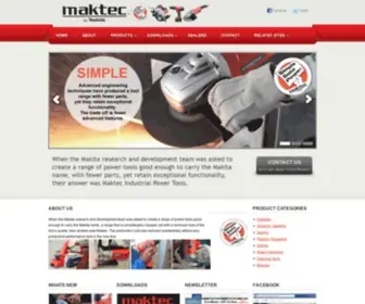 Maktec.co.za(Maktec Power Tools South Africa) Screenshot