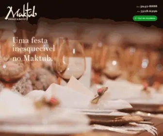 Maktubfestas.com(MAKTUB) Screenshot