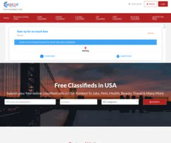 Makuv.us(Makuv USA Classified Website) Screenshot
