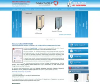 Makvolt.com(Makvolt Power) Screenshot